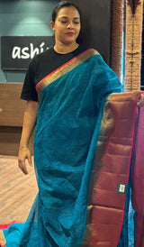 SEMI LINEN SAREE 01102627