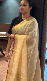 SEMI LINEN SAREE 24092646