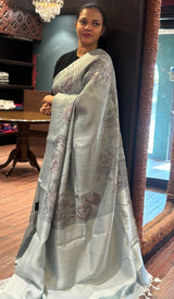 LINEN SAREE 230926114
