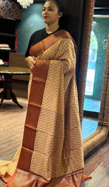 KORA CHANDERI SAREE 24092621