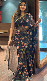 CHIFFON SAREE 08122534