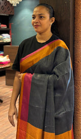 SEMI LINEN SAREE 24092644