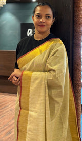 SEMI LINEN SAREE 24092645