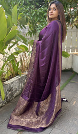 SATIN VISCOSE SAREE 0503263