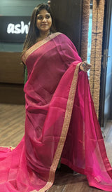 ORGANZA SAREE 0702264