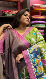 TUSSAR SILK SAREE 1907221