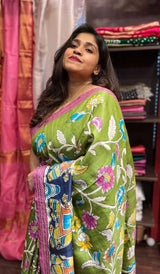 TUSSAR SILK SAREE 1907221