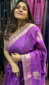 TUSSAR SILK SAREE 211223