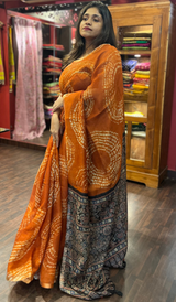 LINEN SILK SAREE 2001232