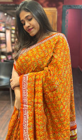 CHANDERI SAREE 24012312