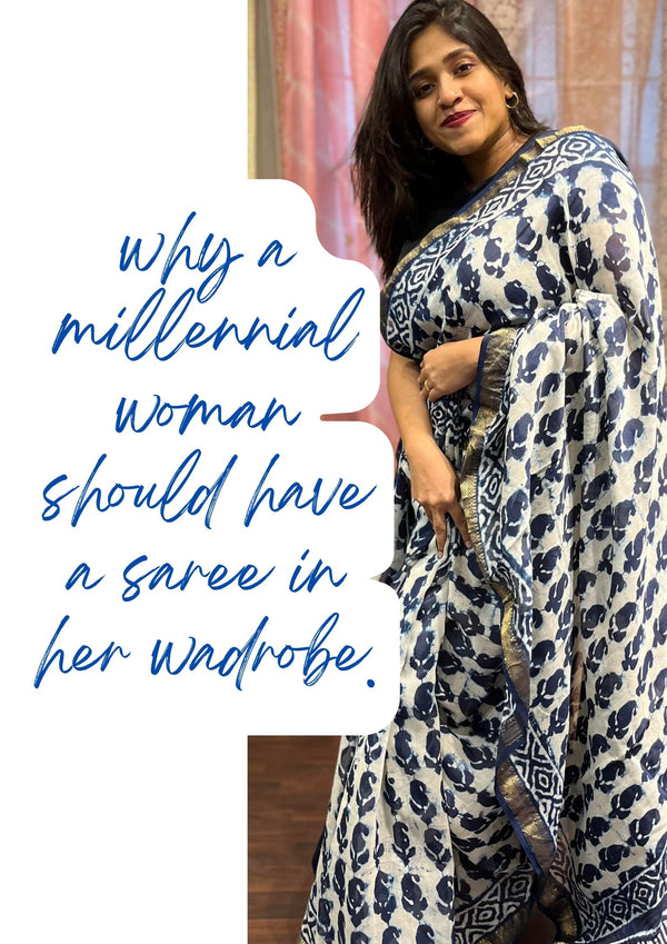 Why Millennial Women Should Have a Saree in Their Wardrobe .