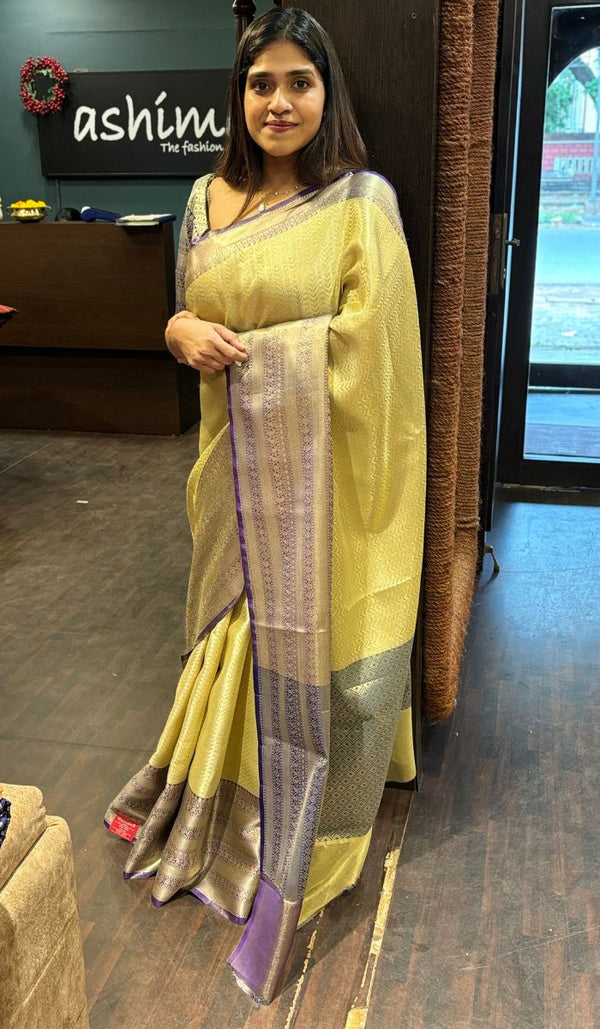 semi tissue silk saree 26112414