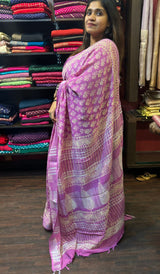 SEMI LINEN SAREE 19042413