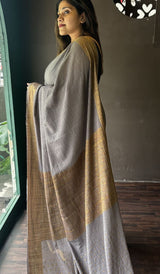 SEMI GEORGETTE SAREE YGU 1607242