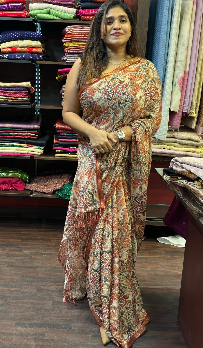 CHIFFON SILK SAREE  2506245