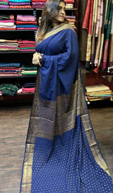 SEMI GEORGETTE SAREE YGU 1607245