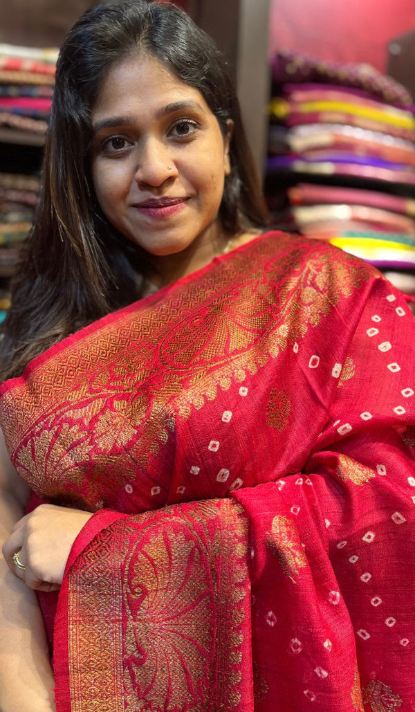 TUSSAR SILK SAREE 23082312