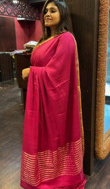 CREPE SILK SAREE 0210234