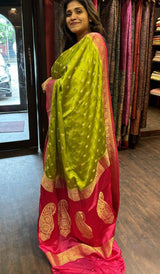 SEMI CREPE SAREE YGU 16072473