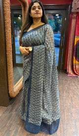 KORA CHANDERI SAREE 09042569