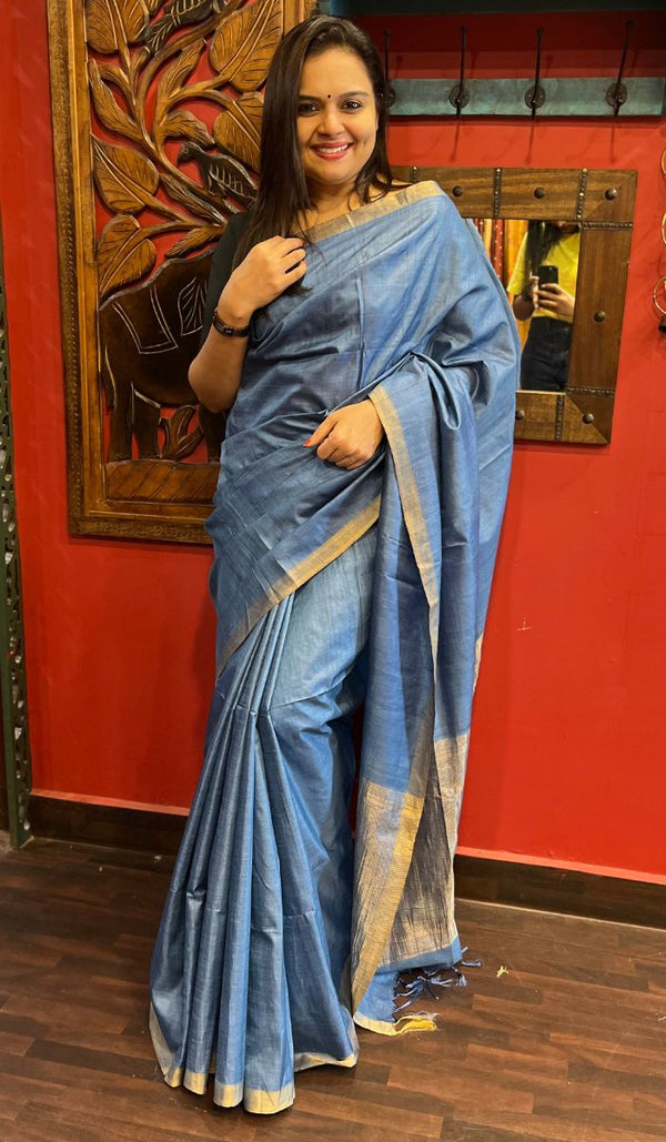 TUSSAR SILK SAREE 2408238