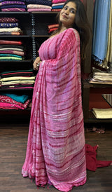 SEMI LINEN SAREE 19062416