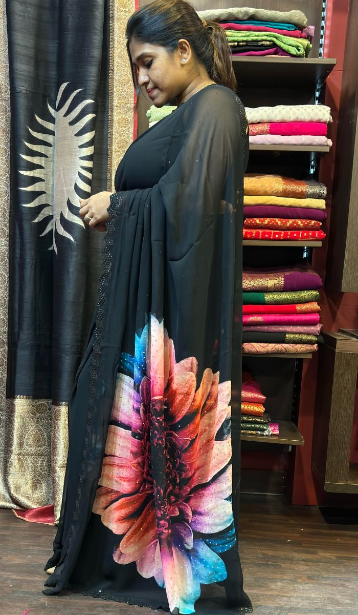 GEORGETTE SAREE 09052426