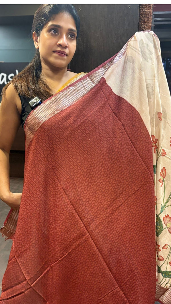 COTTON SILK SAREE 17122410