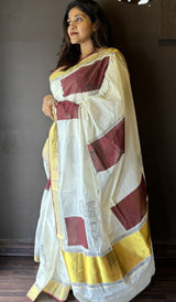 KERALA COTTON  SAREE ZKM 2706241