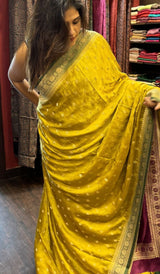 SEMI CREPE SAREE YGU 16072471