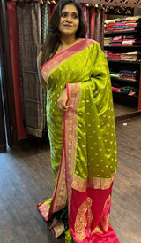 SEMI CREPE SAREE YGU 16072473