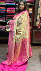 MOONGA TUSSAR SAREE 17032437