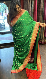 SEMI CREPE SAREE YGU 16072474