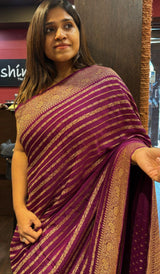 CREPE SILK SAREE 18032457