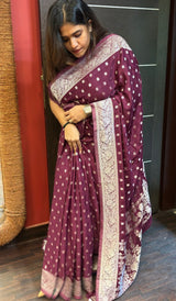 SEMI VISCOSE SAREE 24052435