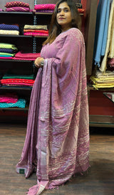 SEMI LINEN SAREE 1906247