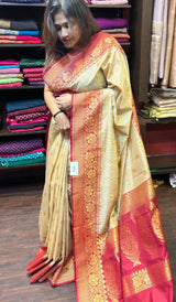 MOONGA TUSSAR SAREE 17032440