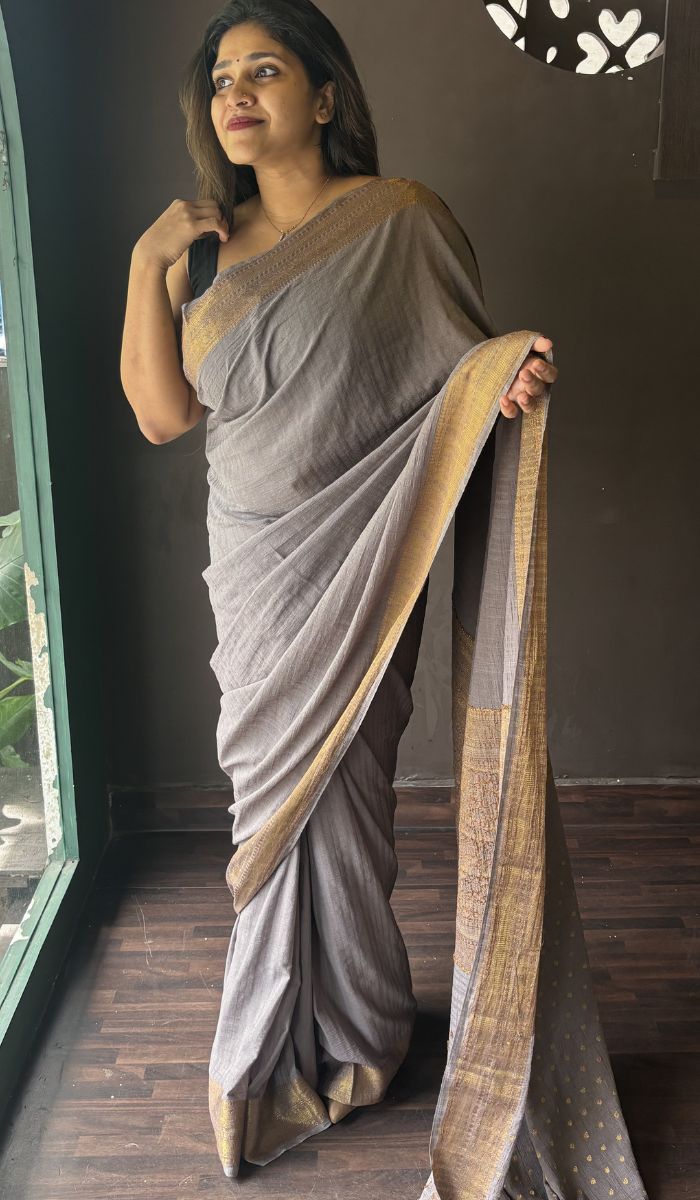 SEMI GEORGETTE SAREE YGU 1607242