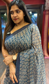 KORA CHANDERI SAREE 09042569