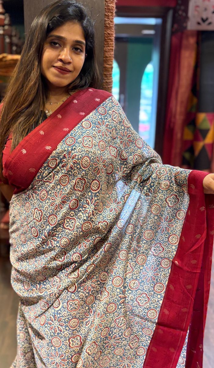 CHANDERI SAREE 01042525