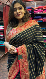 CREPE SILK SAREE 06062412