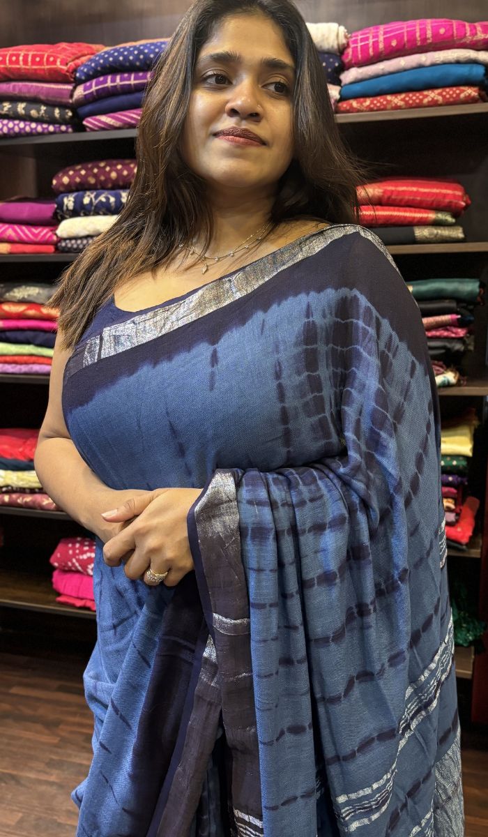 SEMI LINEN SAREE 19062410