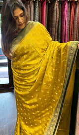 SEMI CREPE SAREE YGU 16072471