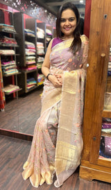 ORGANZA SILK SAREE 0609234