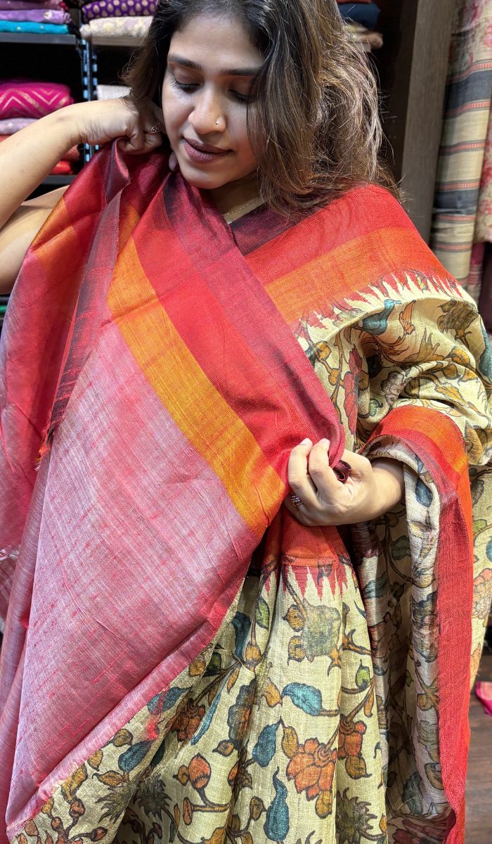 TUSSAR SILK SAREE 09052446