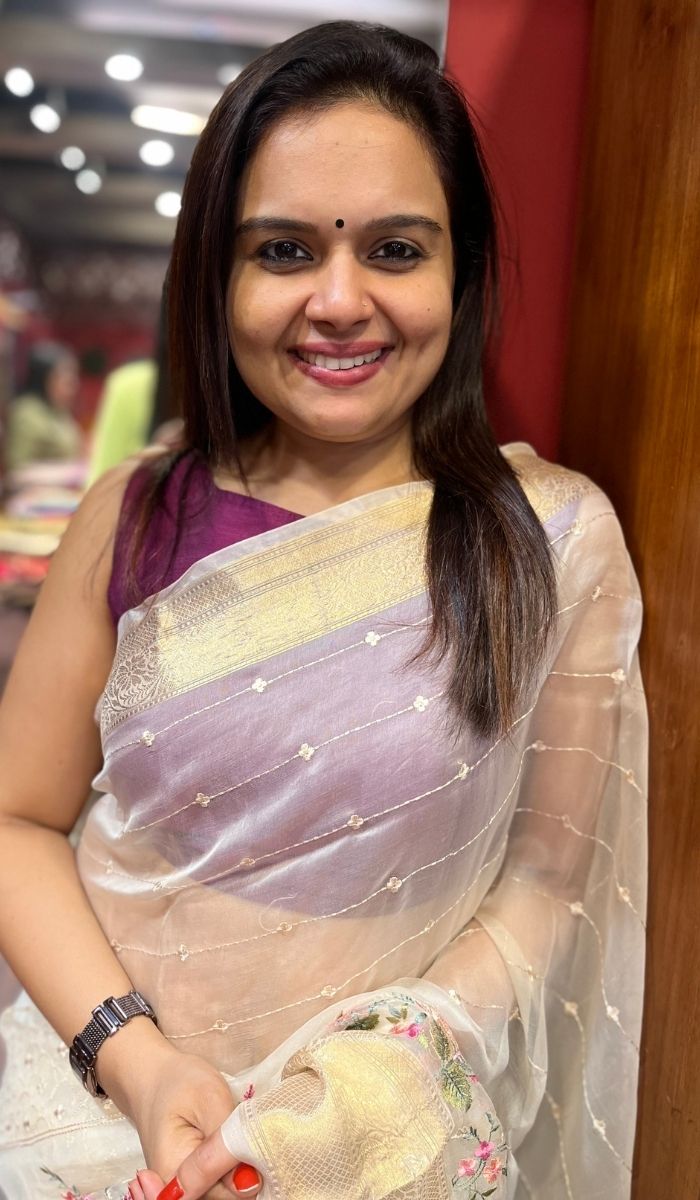 ORGANZA SAREE 0609231