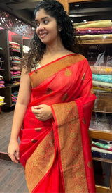 ORGANZA SAREE 07082325