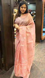 ORGANZA SAREE 14122423