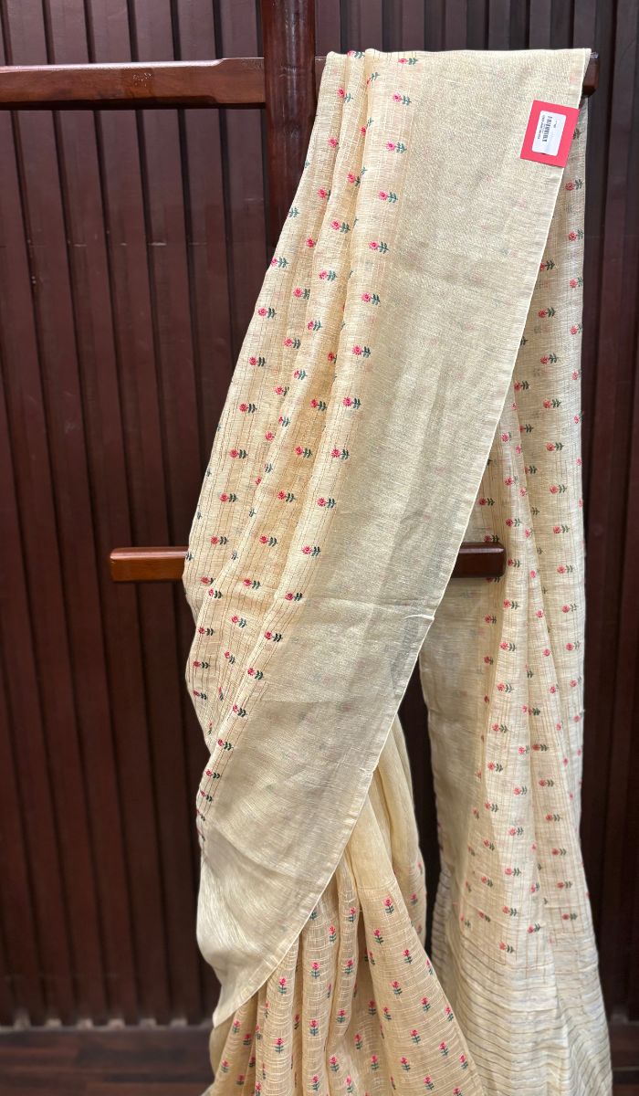 LINEN SAREE 0801254