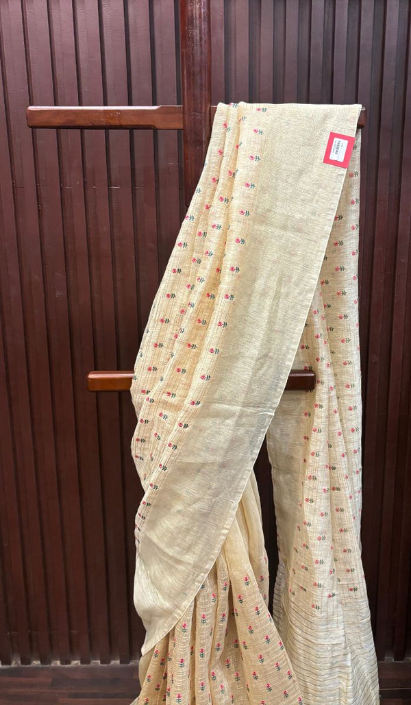 LINEN SAREE 0801254